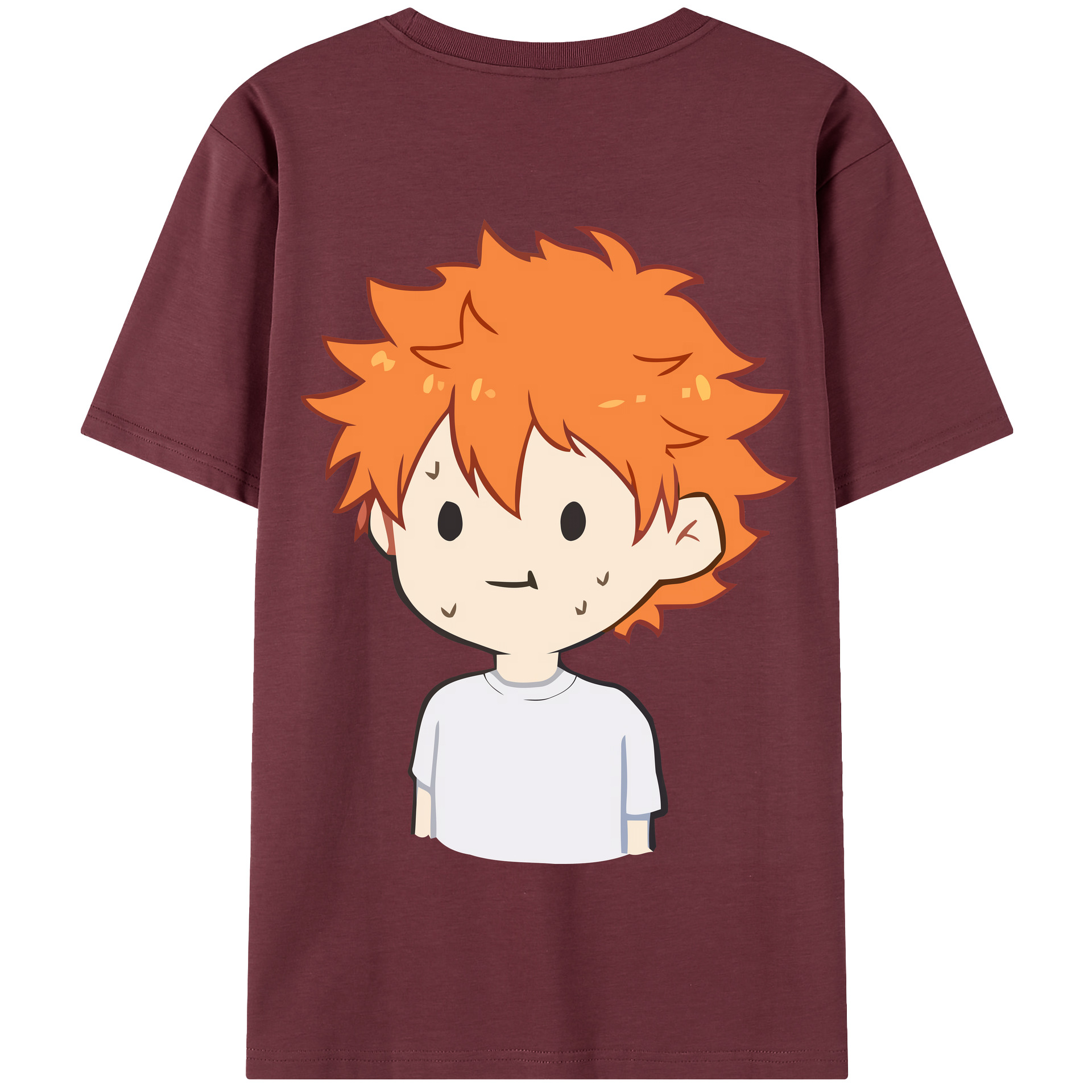 （画像用） ハイキュー!! Haikyu!! 綿100％半袖Tシャツ（背面プリント）